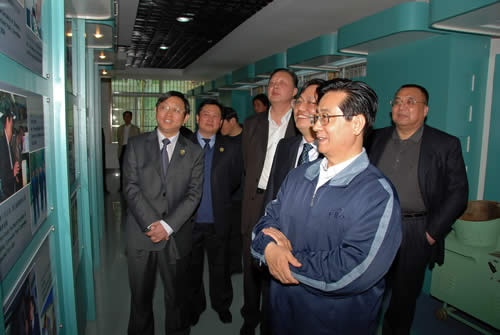 參觀科技成果展廳